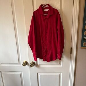 Calvin Klein Vibrant Red Shirt